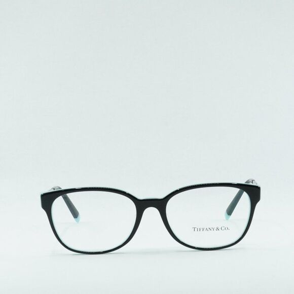 NEW TIFFANY & CO TF2177F 8055 BLACK ON TIFFANY BLUE EYEGLASSES - Picture 3 of 10